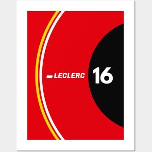 F1 2024 - #16 Leclerc Posters and Art